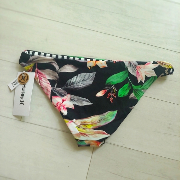 HURLEY NEW Flora Reversible Bikini Bottom - Picture 5 of 11